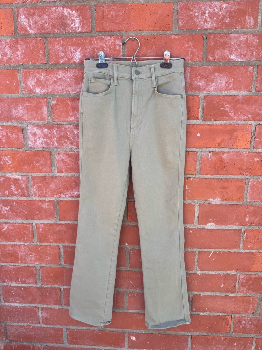 MOTHER Smokin' Double Ankle High-Rise Jeans